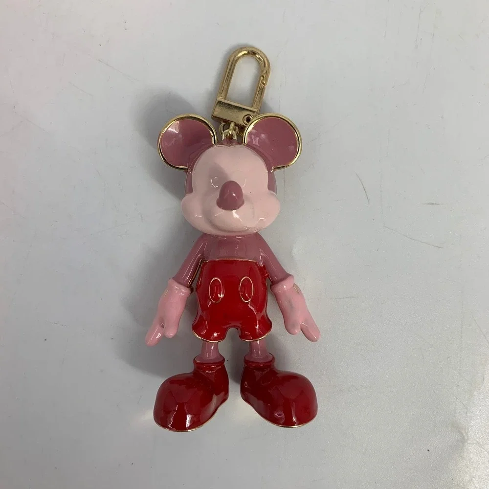 BaubleBar x Disney Mickey Pink Colorblock‎ Enamel Bag Charm